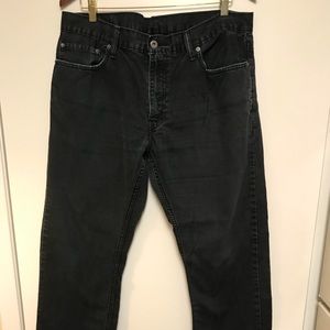 Levi designer jeans! Charcoal color 36x30